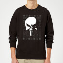 Marvel Punisher kersttrui - Zwart