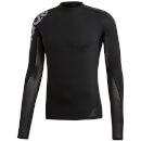adidas Men's Alphaskin Compression Top - Black