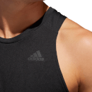 adidas Men's Own the Run Tank Top - Black