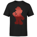 Nintendo Super Mario Silhouette Men's T-Shirt - Black