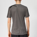 adidas Men's Terrex Trail Cross Short Sleeve T-Shirt - Grey Five