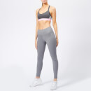 adidas Women's All Me 3 Stripes Sports Bra - Grey/Pink