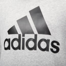 adidas Women's Must Haves Badge of Sport Hoodie - Grey Heather
