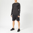 adidas Men's Supernova Run Crew Neck Top - Black