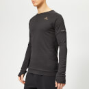 adidas Men's Supernova Run Crew Neck Top - Black