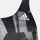 adidas Women's Fit All Over Print Suit - Black