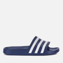 adidas Men's Adilette Aqua Slide Sandals - Dark Blue