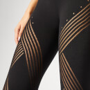 adidas Women's Warp Knitted Tights - Black