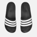 adidas Men's Adilette Shower Slide Sandals - Black