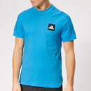 adidas Men's ID Stadium Short Sleeve T-Shirt - Shock Cyan