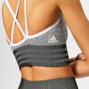 adidas Women's All Me Seamless Bra - Black/White