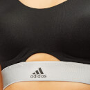 adidas Women's Stronger for It Soft Bra - Black