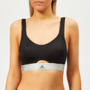 adidas Women's Stronger for It Soft Bra - Black