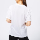 adidas Women's Must Haves 3 Stripes Short Sleeve T-Shirt - White