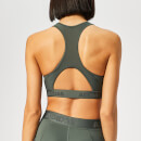 adidas Women's Don't Rest 3 Stripes Bra - Legend Ivy
