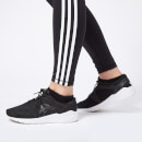 adidas Women's Believe This Solid 3 Stripes Tights - Black