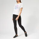 adidas Women's All Over Print Pack Short Sleeve T-Shirt - White