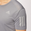 adidas Men's Own the Run Short Sleeve T-Shirt - Grey