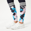 adidas Women's All Over Print Tights - Legend Ink