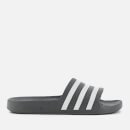 adidas Men's Adilette Aqua Slide Sandals - Grey Three