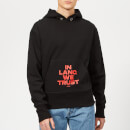 Helmut Lang Men's Standard Hoody with Print - Black