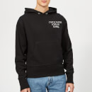 Helmut Lang Men's Logo Back Hoody - Black