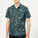 PS Paul Smith Men's Casual Fit Short Sleeve Shirt - Blue