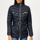 Barbour International Women's Gleann Quilted Coat - Navy