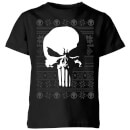 Marvel Punisher Kinder T-Shirt - Zwart