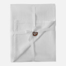 in homeware Chevron Matelassé Throw - White