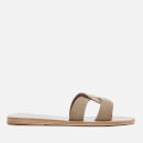 Ancient Greek Sandals Women's Desmos Nubuck Slip On Sandals - Canapa