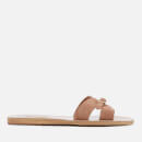 Ancient Greek Sandals Women's Anna Suede Slip On Sandals - Rose