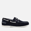 Tommy Hilfiger Men's Classic Suede Boat Shoes - Midnight