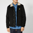 Lyle & Scott Men's Jumbo Cord Shearling Jacket - True Black