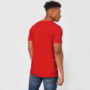 Nintendo Super Mario Happy Holidays Mario Men's Christmas T-Shirt - Red