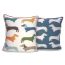 Rapport 2-Sided Multi Sausage Dog Cushion (One Cushion)