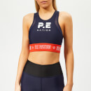 P.E Nation Women's Figure Four Crop Top - Blue
