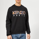 KENZO Men's Pattern Logo Sweatshirt - Black