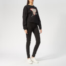 Guess Women's Icon Sweater - Jet Black