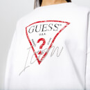 Guess Women's Icon Sweater - True White
