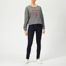 Guess Women's Icon Beads Sweater - Medium Charcoal