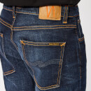 Nudie Jeans Men's Lean Dean Tapered Jeans - Dark Deep Worn