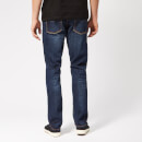 Nudie Jeans Men's Lean Dean Tapered Jeans - Dark Deep Worn