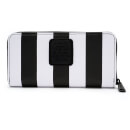 Loungefly Disney The Nightmare Before Christmas Striped Zip Around Wallet