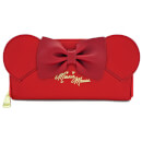 Loungefly Disney Mickey Mouse Minnie Ears Zip Around Wallet - Red