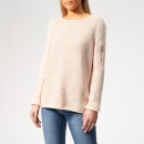 Barbour International Women's Hartle Knitted Jumper - Rose/White