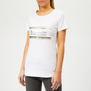 Barbour International Women's Black Flag T-Shirt - White