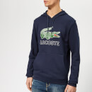 Lacoste Men's Large Logo Hoody - Navy
