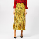 RIXO Women's Tina Tiger Skirt - Mustard Black