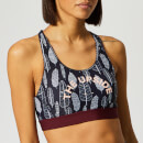 The Upside Women's Gypsy Feather Anna Bra - Indigo/White